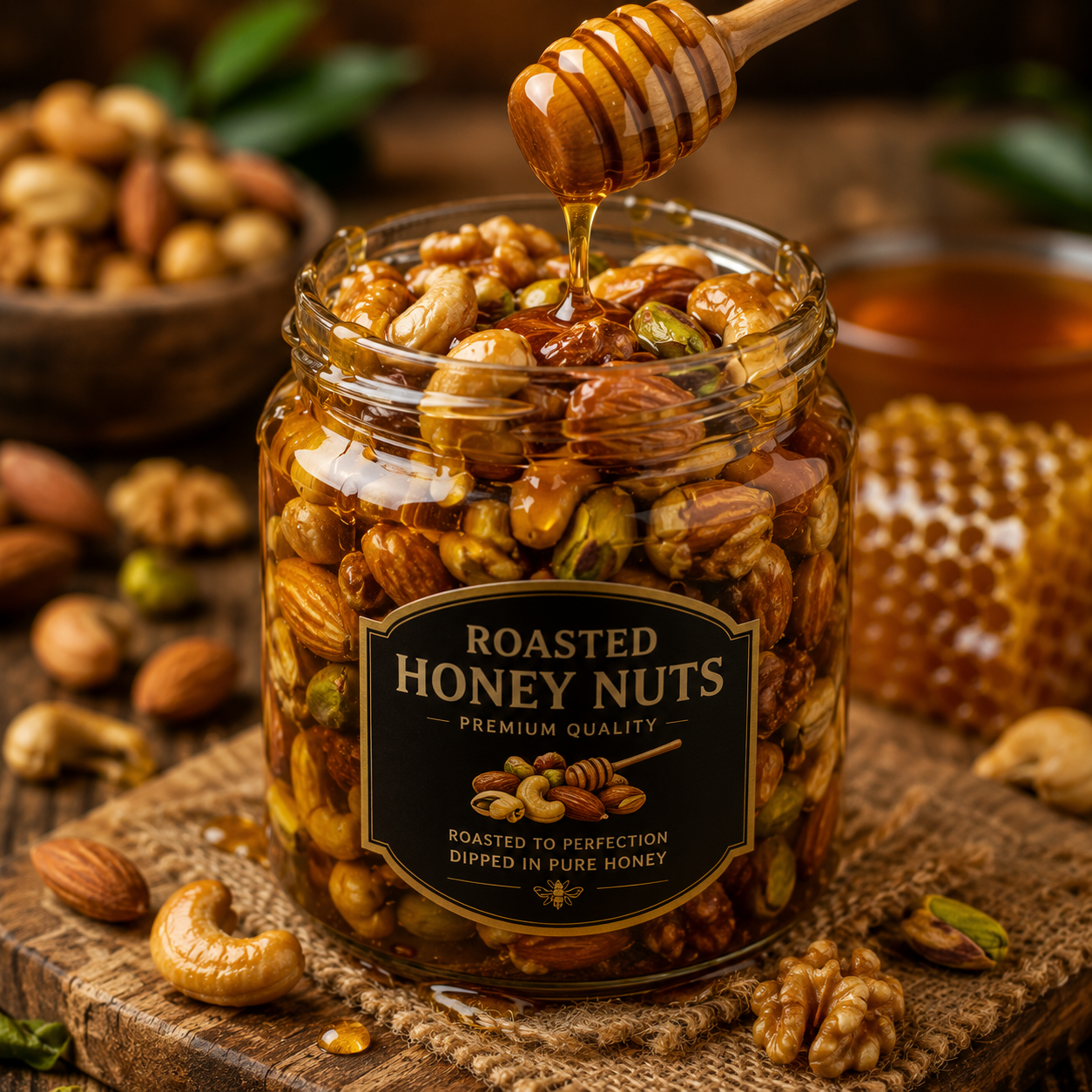 Honey Roasted Nuts